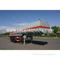 21400l 2x13t Fuwa Axles Stainless Steel Oil Tank Trailer / Fuel Tanker